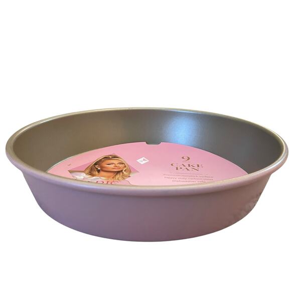 PARIS HILTON 9 inch Cake Pan Bakeware Pink Champagne Nonstick Heavy Duty New - Picture 8 of 13